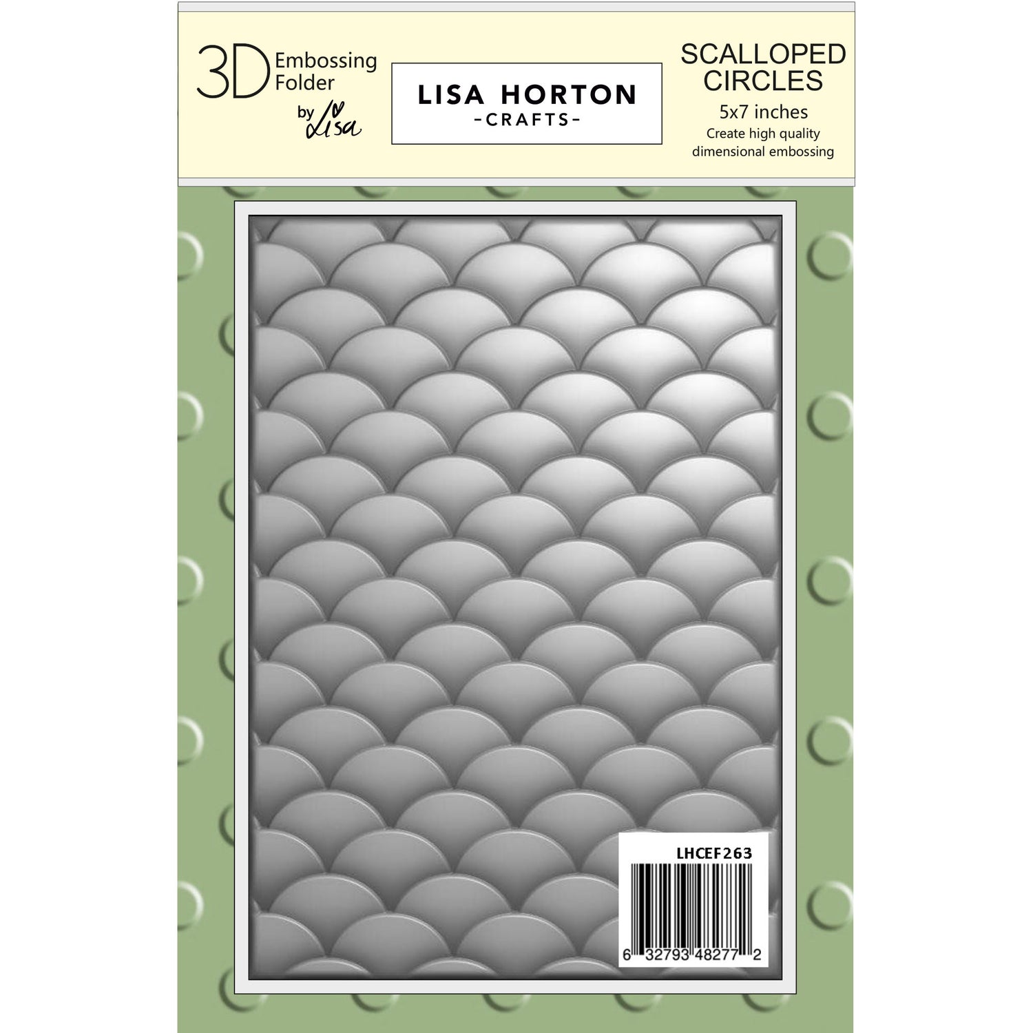 Lisa Horton Crafts Scalloped Circles 5
