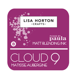 Lisa Horton Crafts 'Picked by Paula' Cloud 9 Matt Blending Ink Pads - Matisse Aubergine