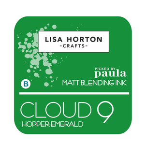 Lisa Horton Crafts 'Picked by Paula' Cloud 9 Matt Blending Ink Pads - Hopper Emerald