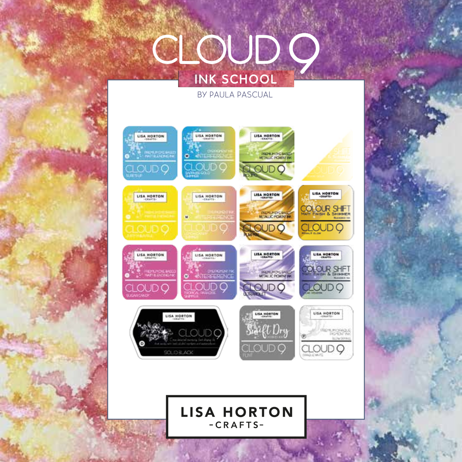 Lisa Horton Crafts Cloud 9 Ink School Downloadable Guide!