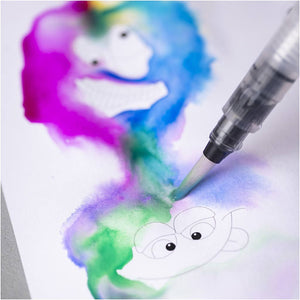 Water Brushes - 3 Brushes & Sizes