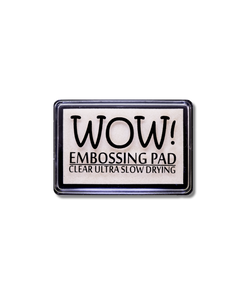 WOW! Clear Ultra Slow Drying Embossing Pad for Precise Stamping