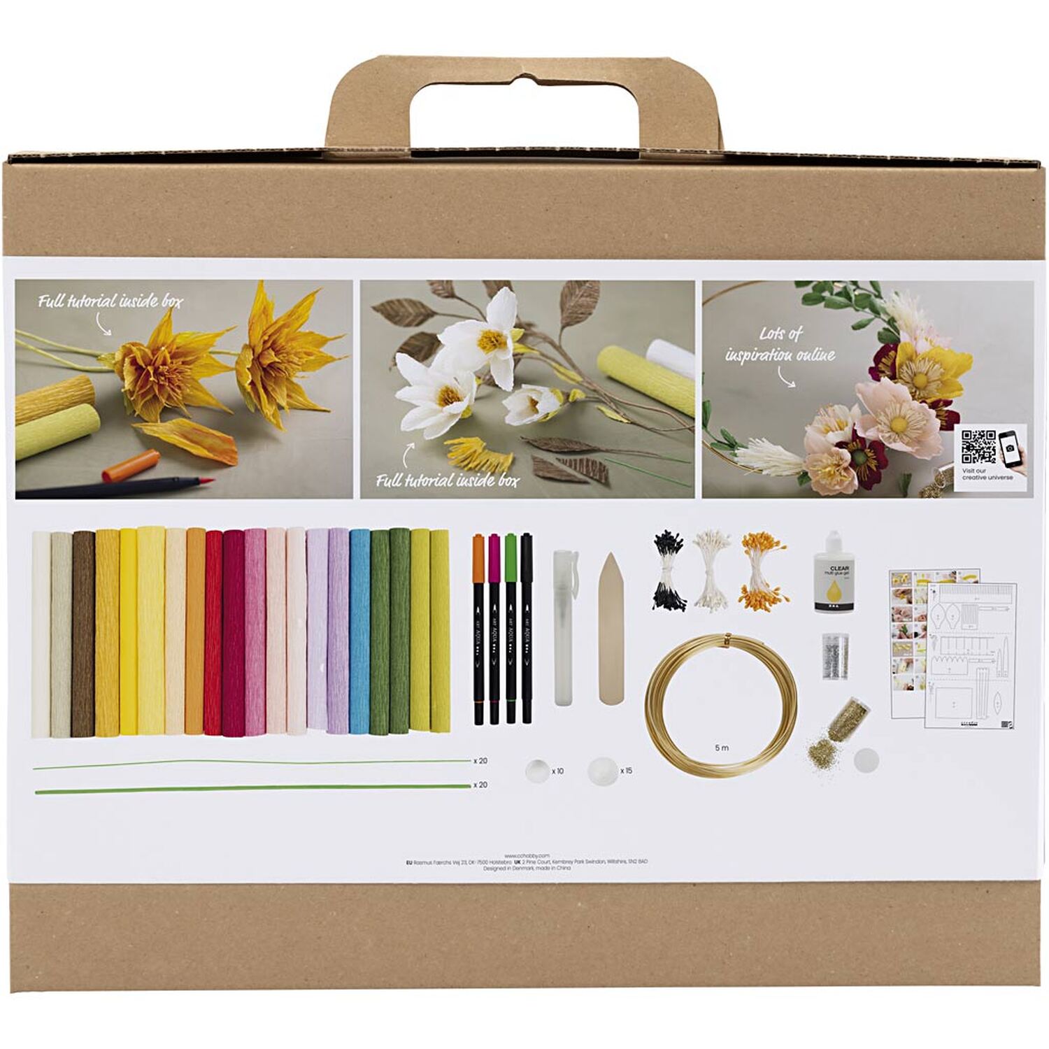 Maxi Craft Kit Crepe Paper