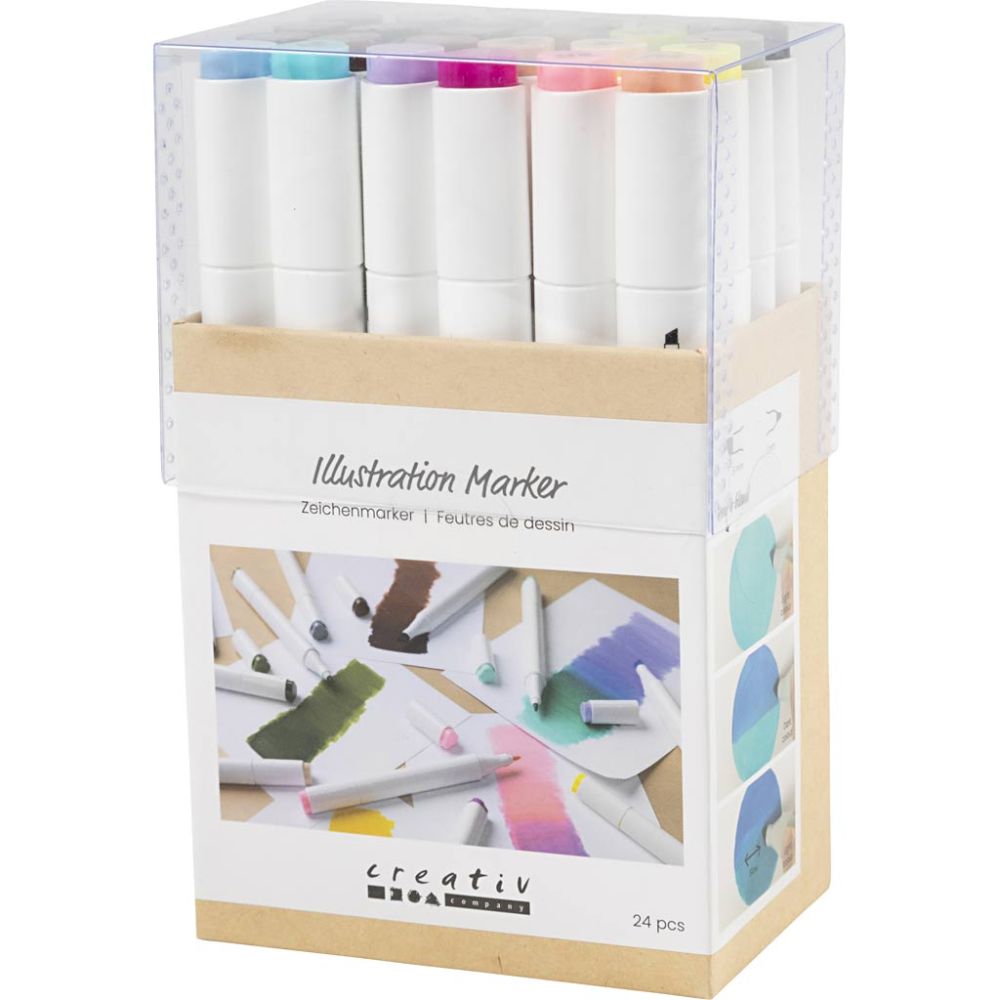 Illustration Markers (alcohol) - Standard Colours