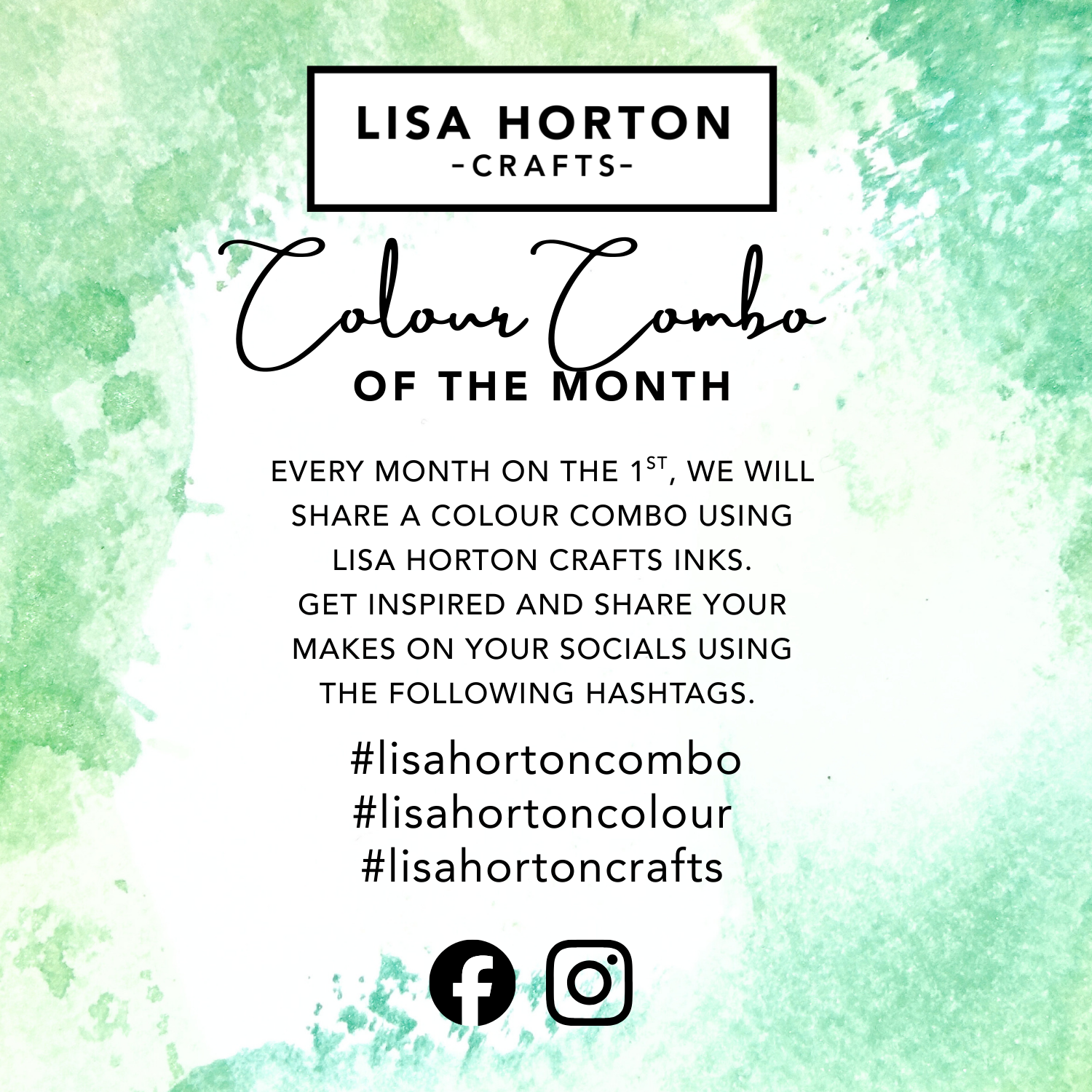 Lisa Horton Crafts 'Colour Combo of the Month' - March 2026