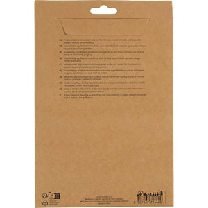 Silver Embossing Foil - 10 Pcs