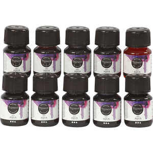Liquid Watercolour 30 ml - 10 Colours