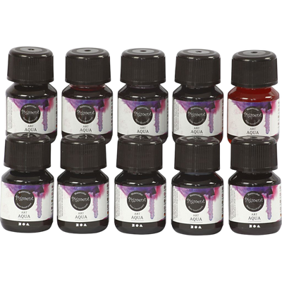 Liquid Watercolour 30 ml - 10 Colours