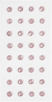 Self-Adhesive Rhinestones – 8mm, Light Red (32pc)