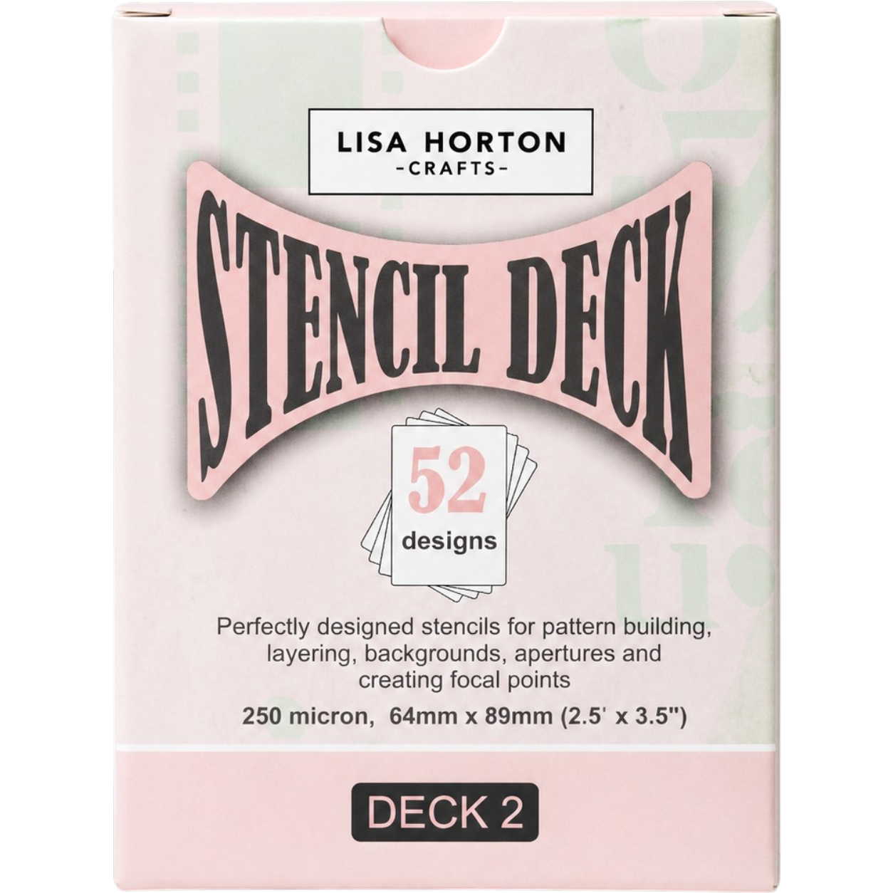 The Stencil Deck – Volume 2 – 52 Stencils