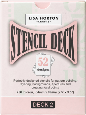 The Stencil Deck – Volume 2 – 52 Individual Stencils