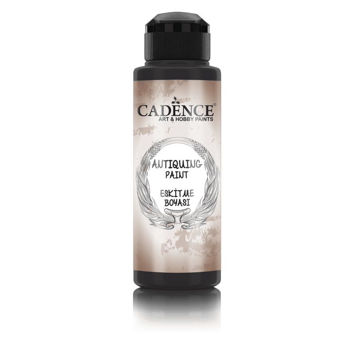 Cadence Antiquing Paint – Black 70ml