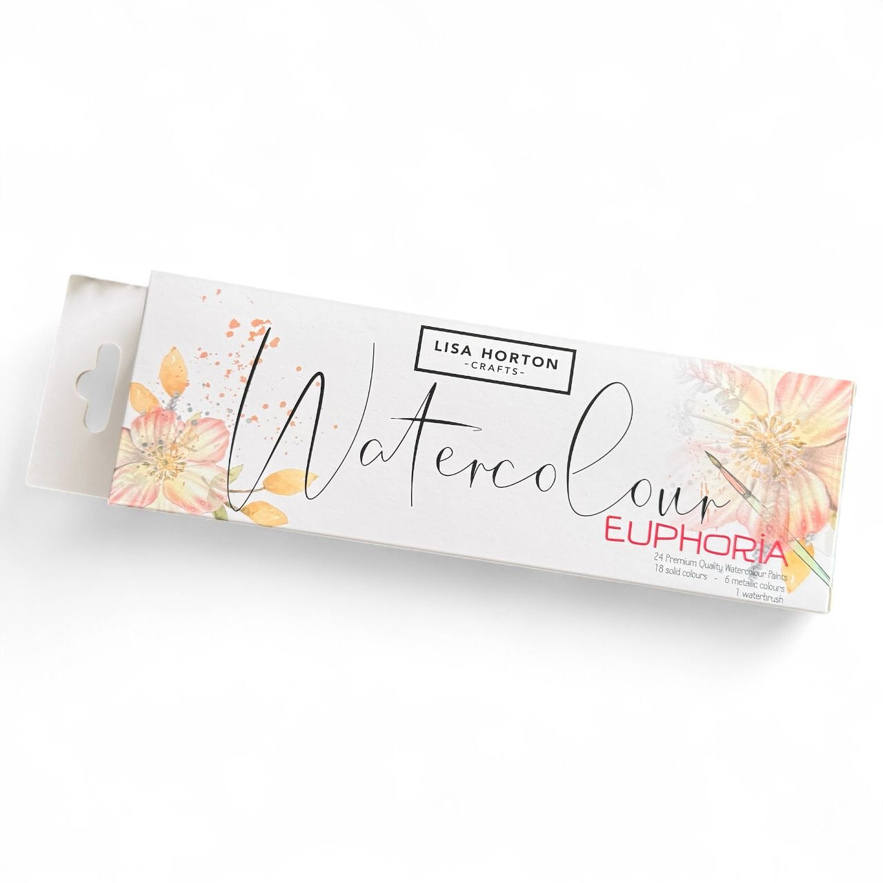 Lisa Horton Crafts Euphoria Watercolour Paints - 18 Colours