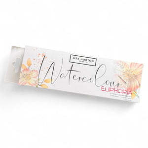 Lisa Horton Crafts Euphoria Watercolour Paints - 18 Colours
