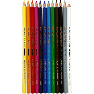 Caran D’Ache Supracolor II Watercolor Pencils - 12 Pack