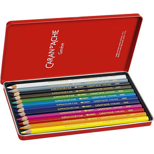 Caran D’Ache Supracolor II Watercolor Pencils - 12 Pack