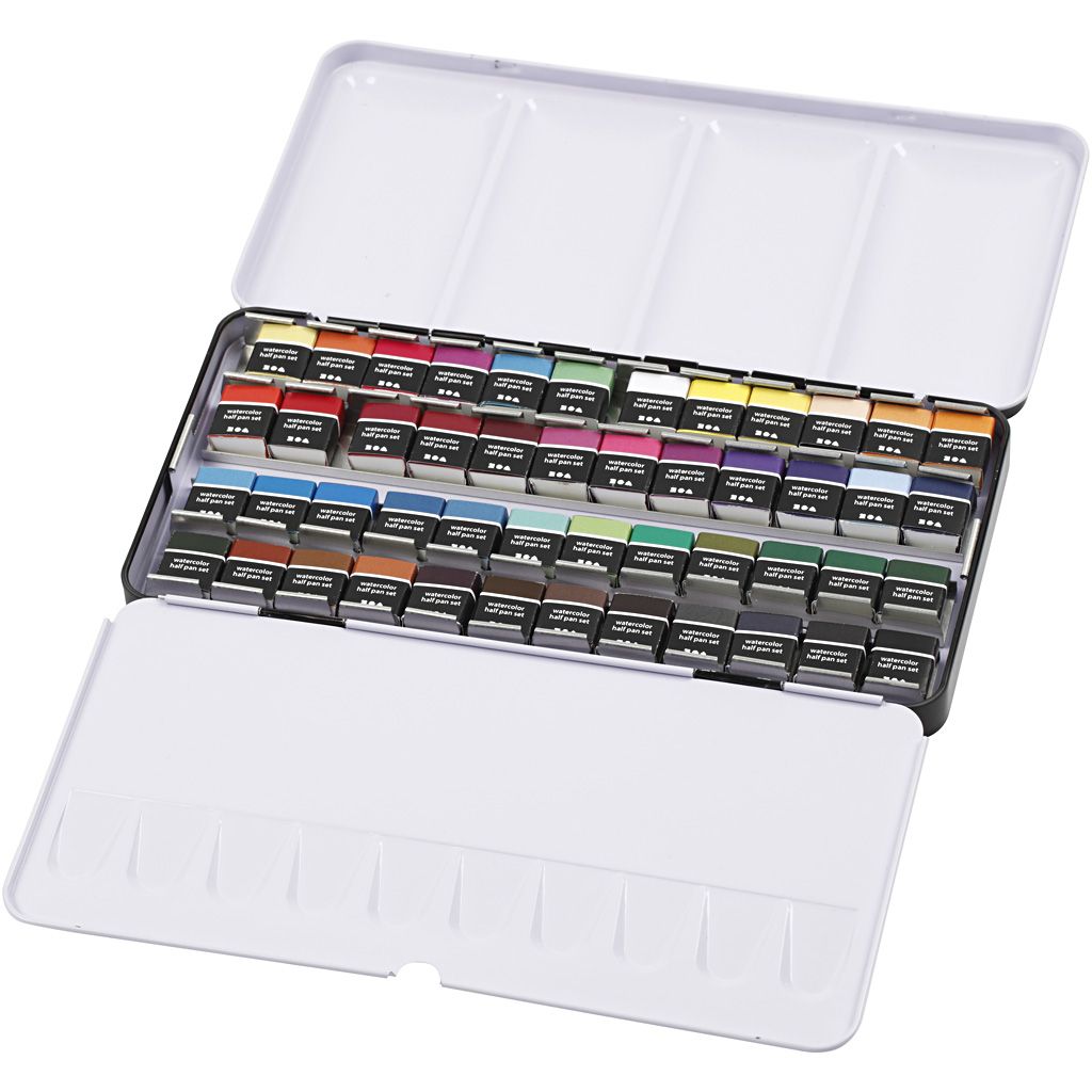 Art Aqua Watercolour Paints - 48 Colours