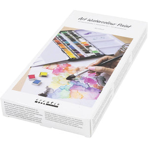 Art Aqua Watercolour Paints - 48 Colours