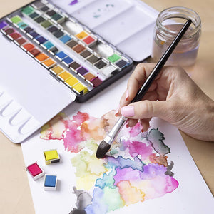 Art Aqua Watercolour Paints - 48 Colours