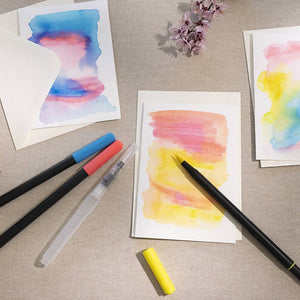Watercolour Markers - 12 Colours