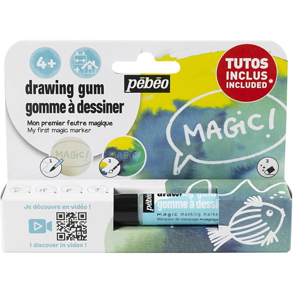 Drawing Gum 3-4 mm