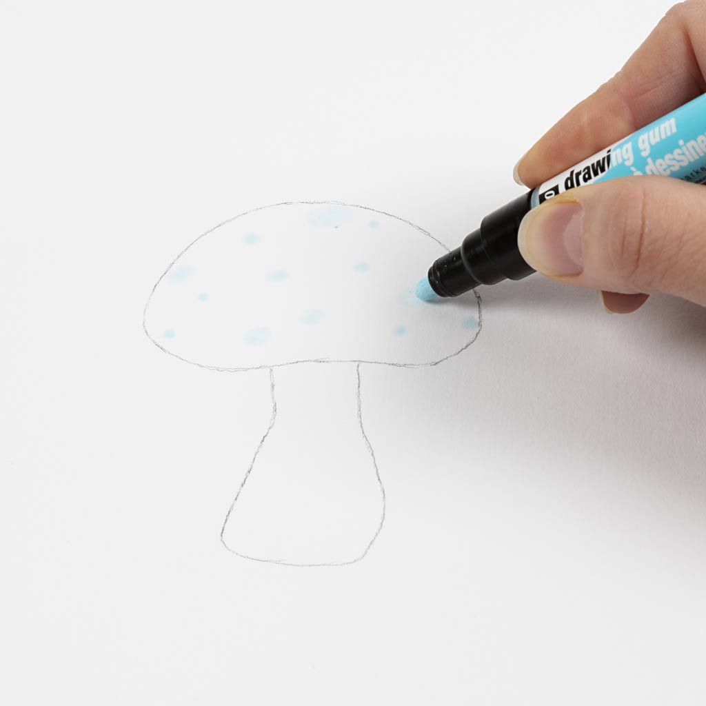Drawing Gum 3-4 mm