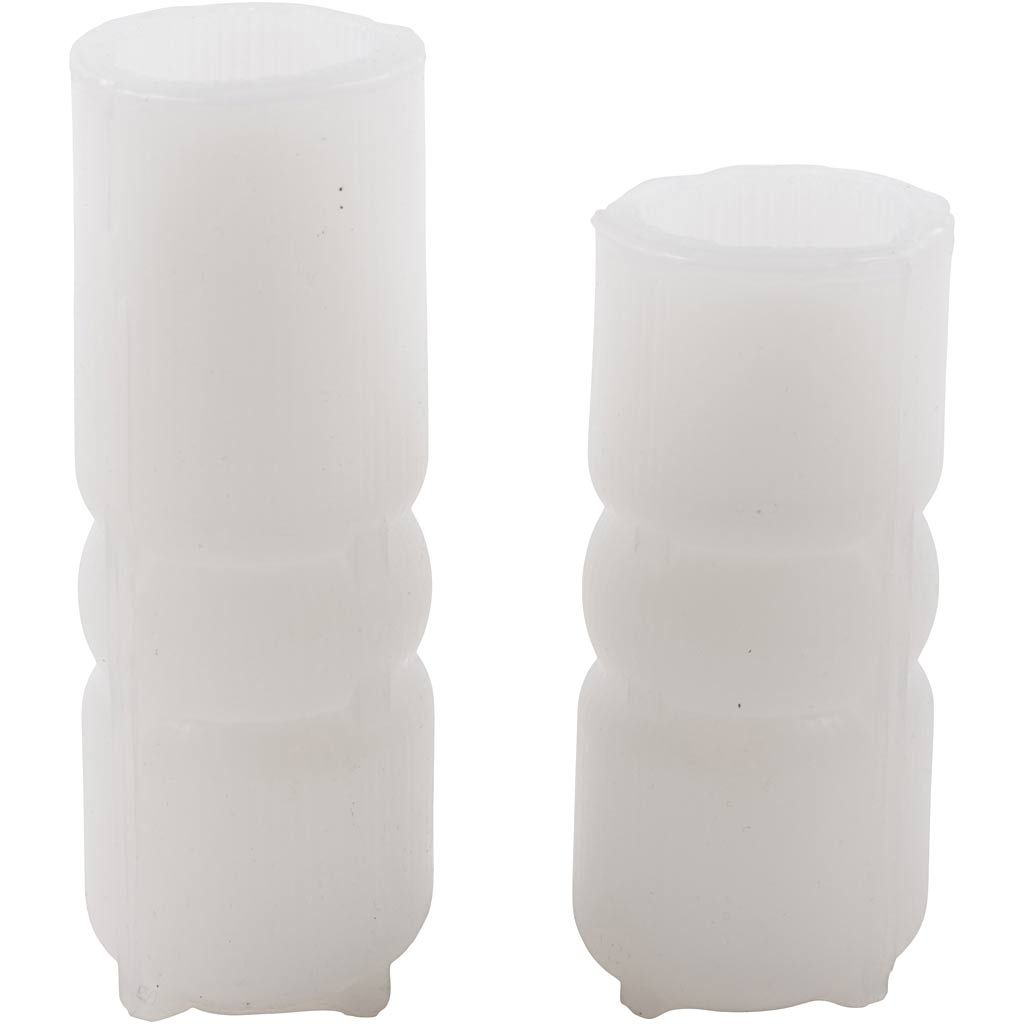 Silicone Mould - Ribbed Cylinder with Arch