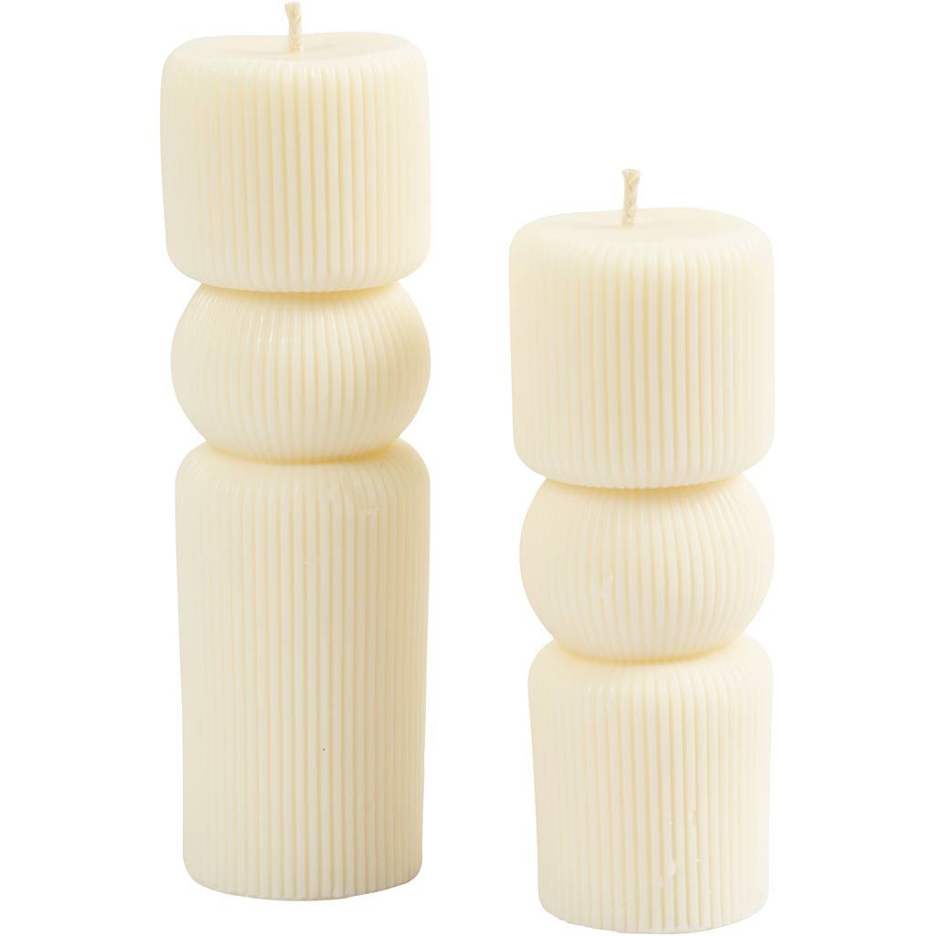 Silicone Mould - Ribbed Cylinder with Arch