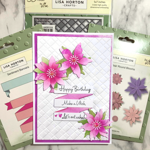 Lisa Horton Crafts Sentiment Banners Die Set