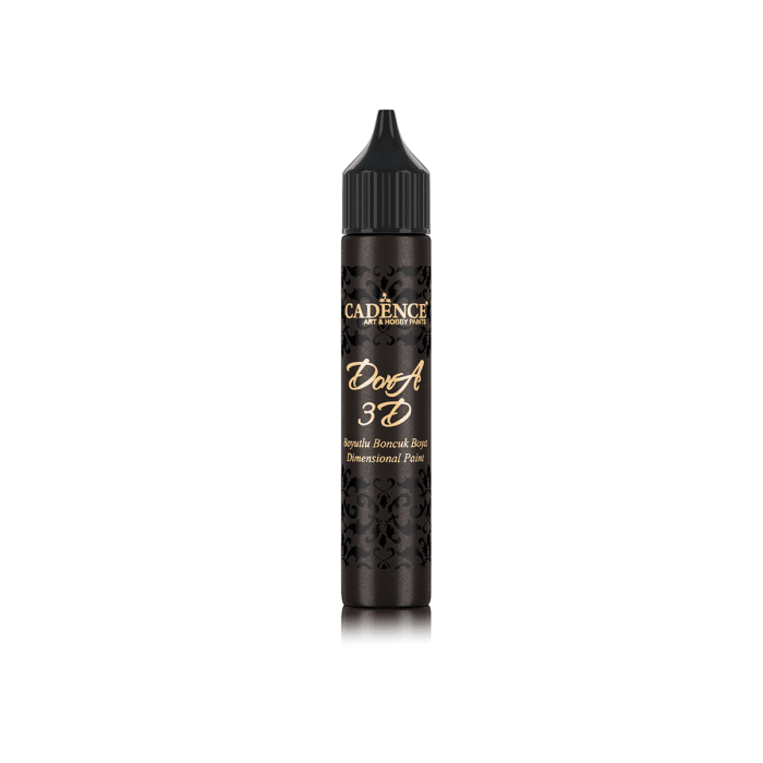 Cadence Dora 3D Dimensional Paint – Black 25ml