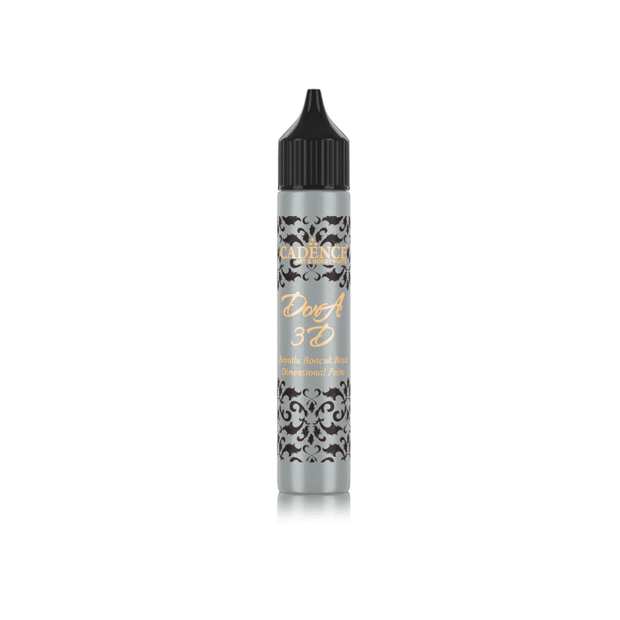 Cadence Dora 3D Dimensional Paint – Silver 25ml