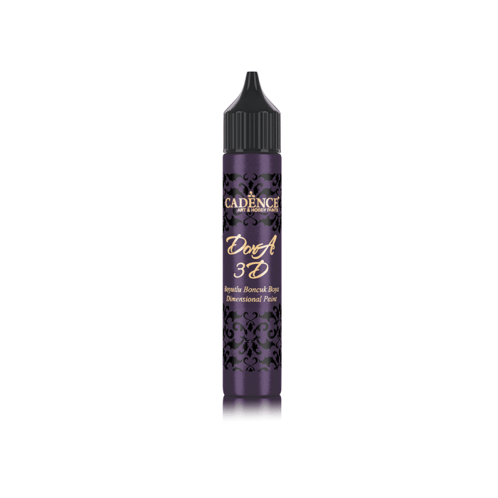 Cadence Dora 3D Dimensional Paint – Dark Orchid 25ml