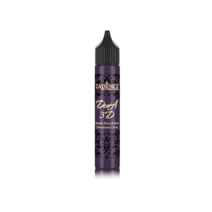 Cadence Dora 3D Dimensional Paint – Dark Orchid 25ml