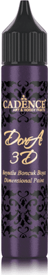 Cadence Dora 3D Dimensional Paint – Dark Orchid 25ml