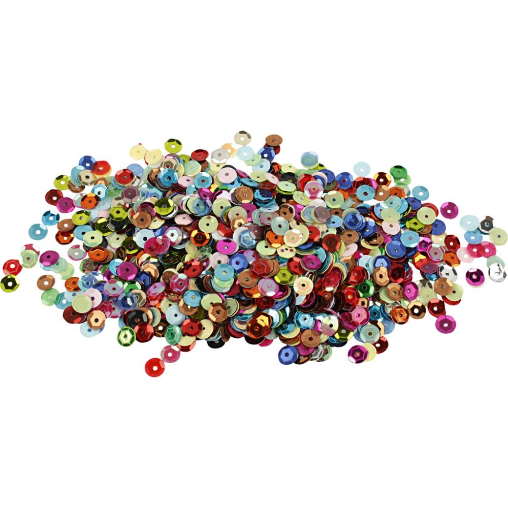 Sequins - round - 6mm