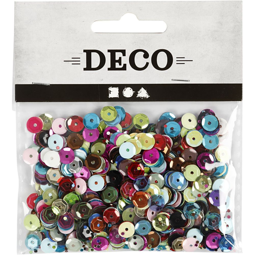 Sequins - round - 6mm