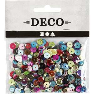 Sequins - round - 6mm