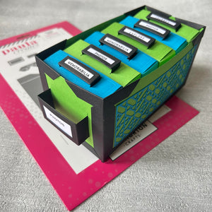 Paula Creates for Lisa Horton Crafts Die Set - Filing Box