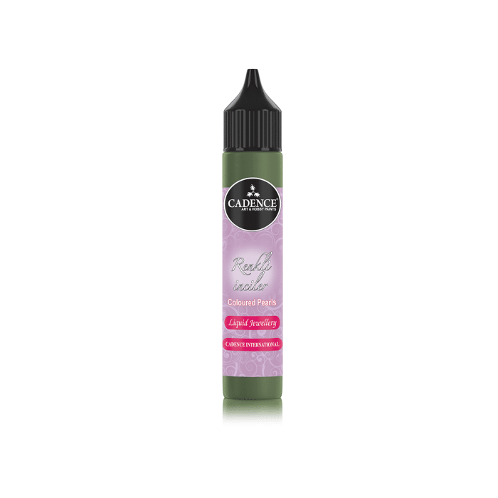 Cadence Coloured Pearls – Khaki Green 25ml