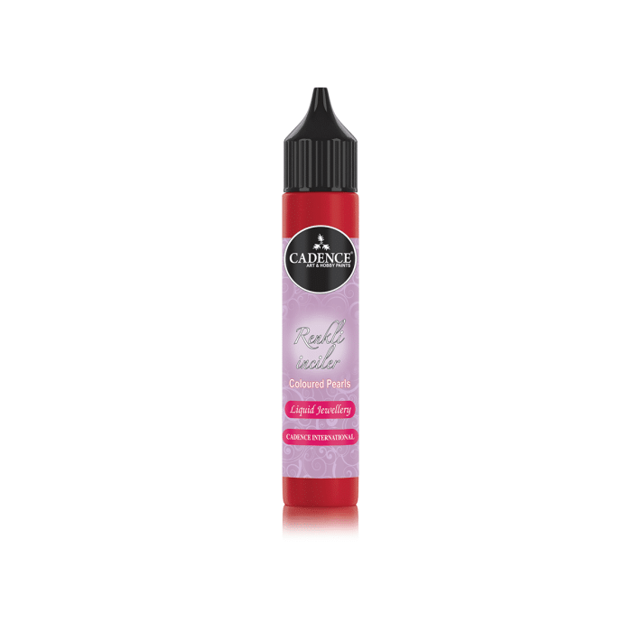 Cadence Coloured Pearls – Scarlet Red 25ml