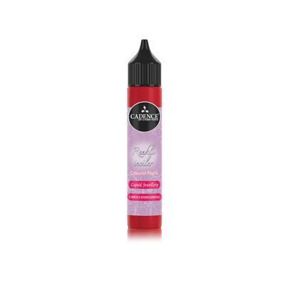Cadence Coloured Pearls – Scarlet Red 25ml
