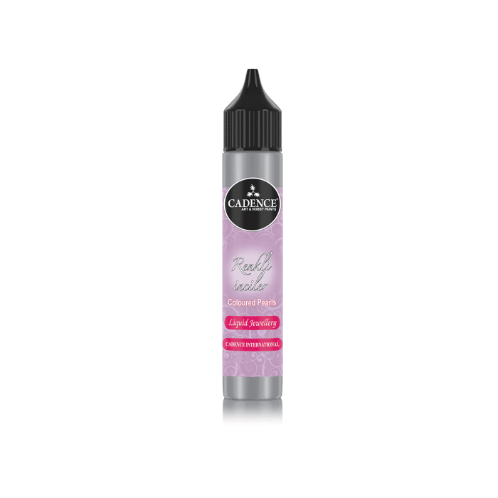 Cadence Metallic Coloured Pearls – Silver 25ml