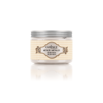 Cadence Metallic Relief Paste – Pearl 150ml