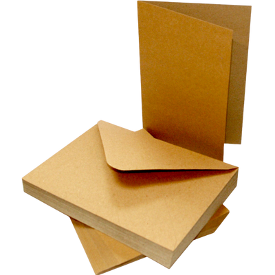Cards & Envelopes 5x7 Kraft Card 50 Pack
