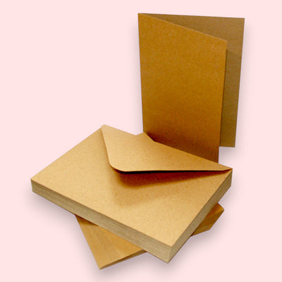 Lisa Horton Crafts Cards & Envelopes 5x7 Kraft Card 50 Pack