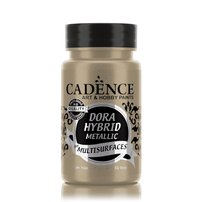 Cadence Dora Hybrid Metallic Paint for Multi-Surfaces – Platinum 90ml