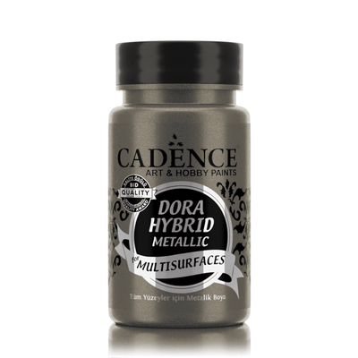 Cadence Dora Hybrid Metallic Paint for Multi-Surfaces – Anthracite 90ml