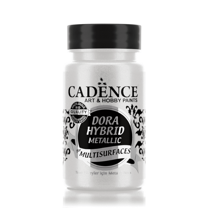 Cadence Dora Hybrid Metallic Paint for Multi-Surfaces – Pearl 90ml