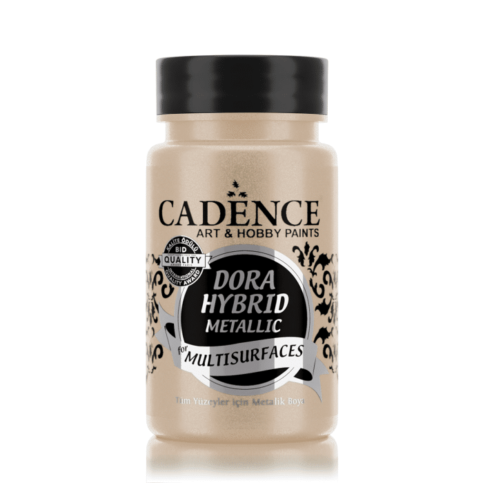 Cadence Dora Hybrid Metallic Paint for Multi-Surfaces – Champagne 90ml