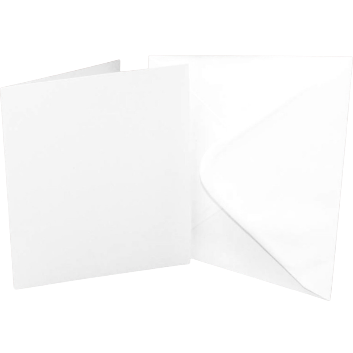 Cards & Envelopes 8x8 White 300GSM 25 Pack